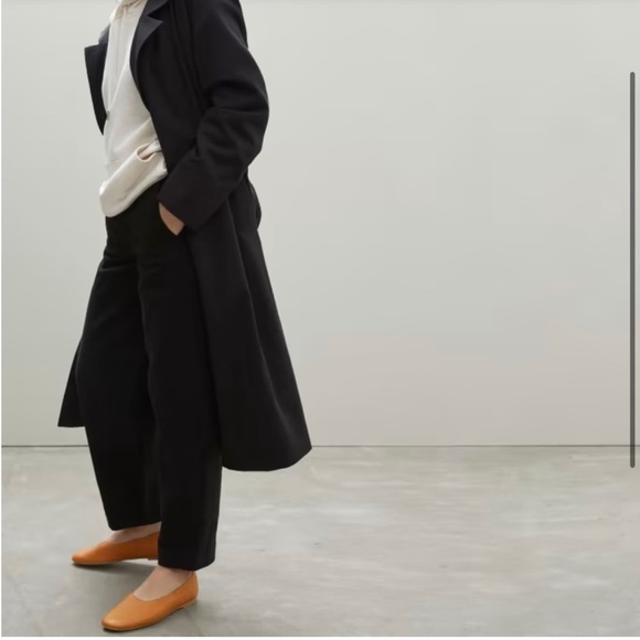 Everlane The Italian Leather Day Glove in Toasted Almond Ballet Flats Size 8 1/2 - Picture 13 of 13